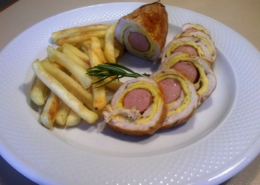 Involtini con fesa di tacchino