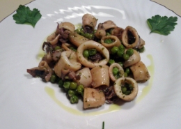 Calamari al verde