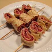 Finger food al prosciutto crudo