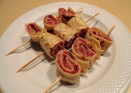 Finger food al prosciutto crudo