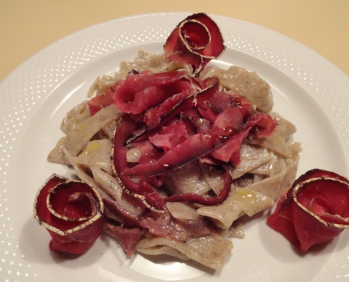 Pizzoccheri con Bresaola