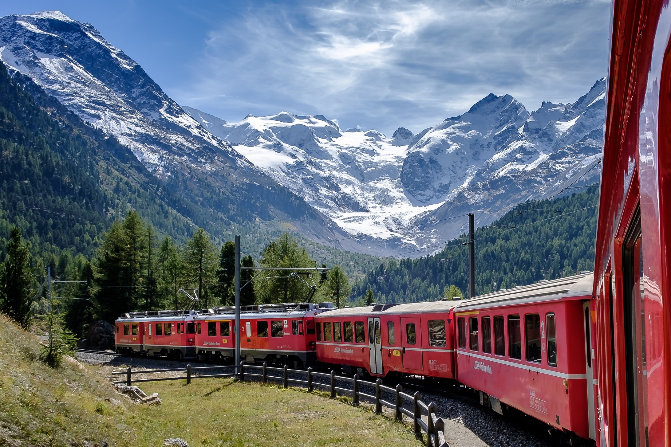 Trenino rosso del Bernina: viaggiare tra le Alpi - I viaggi del Goloso