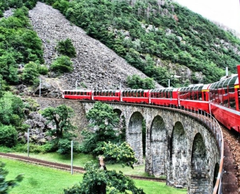 trenino rosso del bernina