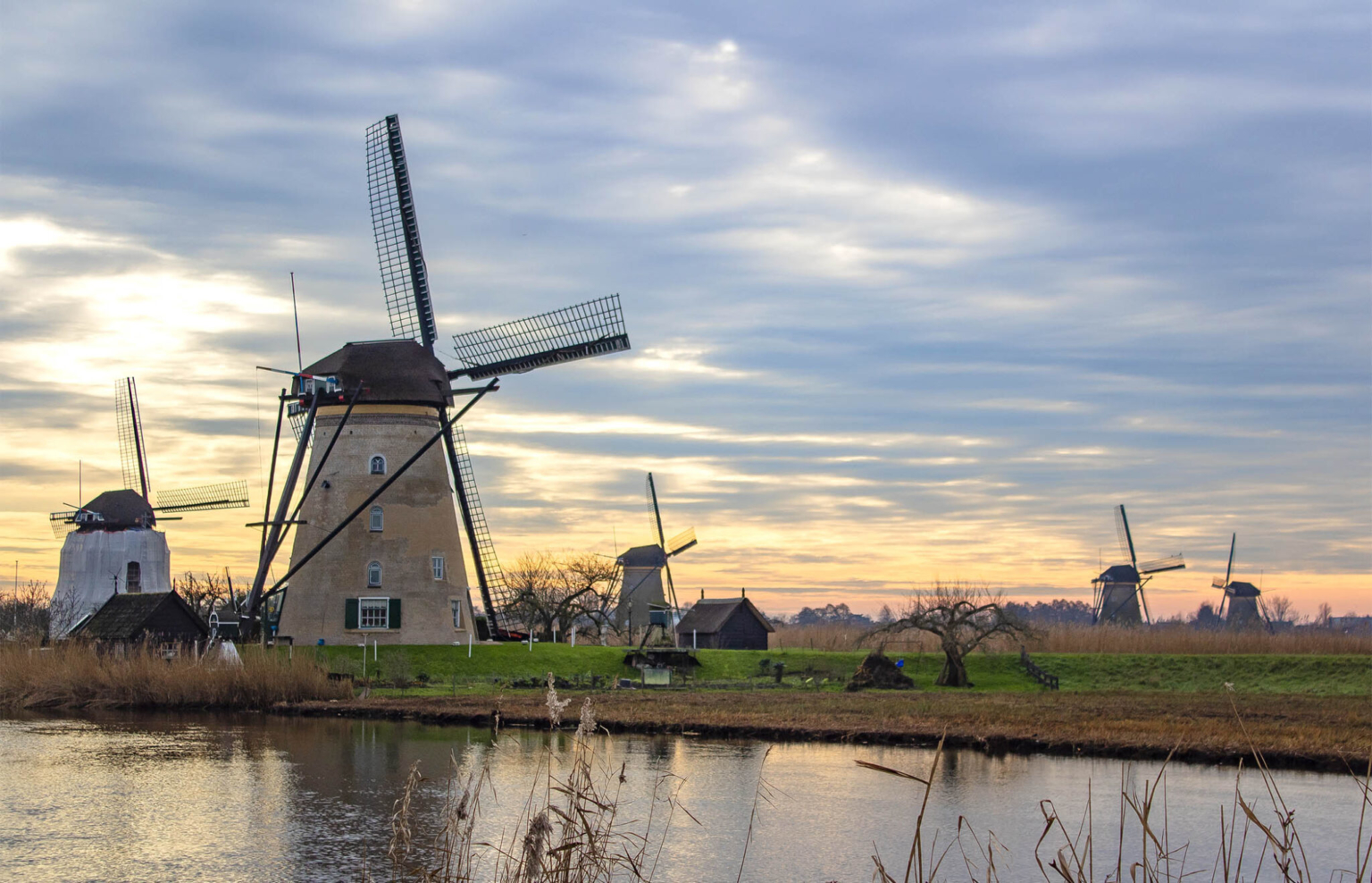 I mulini a vento di Kinderdijk manufatti leggendari - I viaggi del Goloso