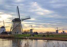 I mulini a vento di Kinderdijk