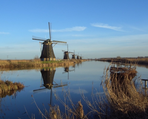 I mulini a vento di Kinderdijk