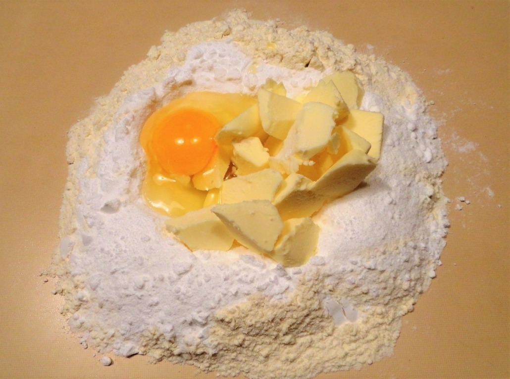 preparazione impasto pasta frolla